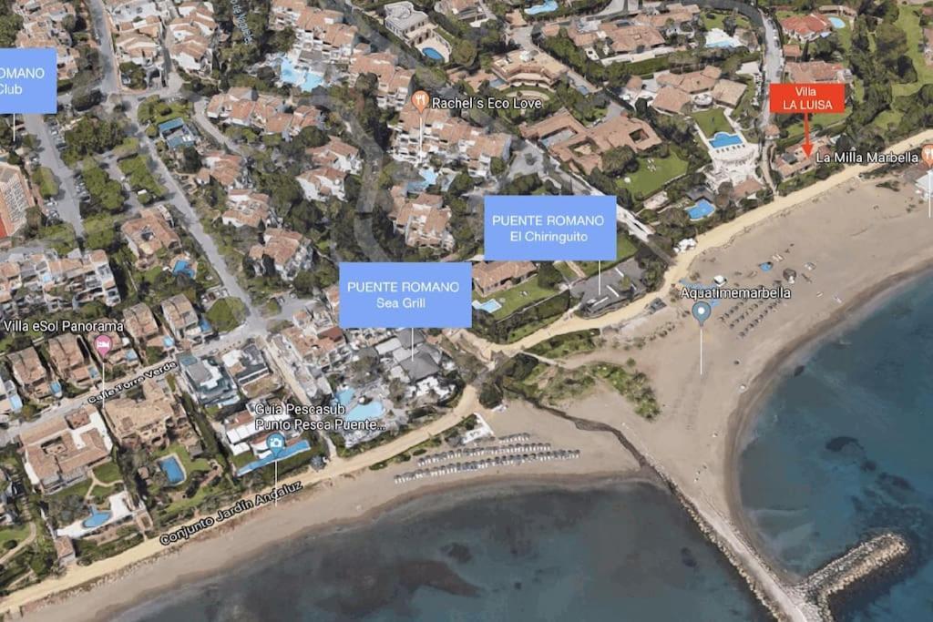 Beachfront La Luisa, Golden Mile, Villa